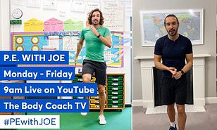 Image result for joe wicks pe lessons