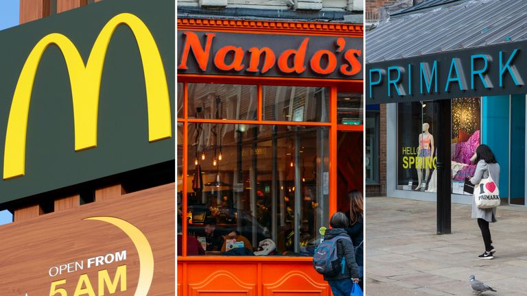 Image result for mc donalds stores coronavirus uk